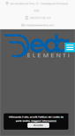 Mobile Screenshot of dedaelementi.com